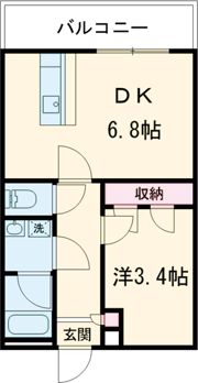 チェリーブロッサム感田の間取り画像