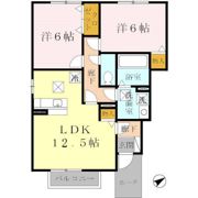グランモア航 B棟の間取り画像