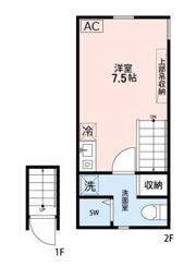 Pino北千住の間取り画像