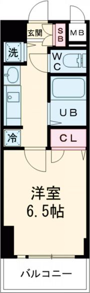 プレサンス名古屋STATIONアライブの間取り画像