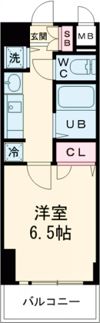 プレサンス名古屋STATIONアライブの間取り画像