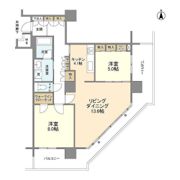 豊洲シエルタワーの間取り画像