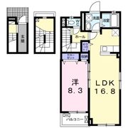 ブランドール樹Ⅲの間取り画像