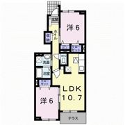 リヴィエールBの間取り画像