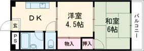 メゾーネ茨木の間取り画像