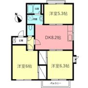 ファミールAの間取り画像