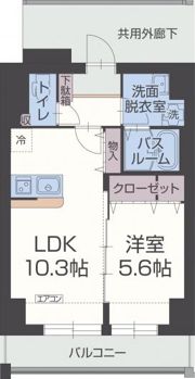 シェリーグランデの間取り画像