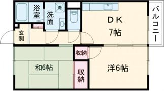 シャロムの間取り画像