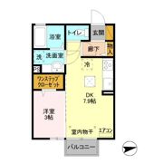 サンメゾン大平 Aの間取り画像