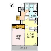 ルミエール Aの間取り画像