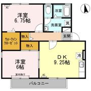 パークハイム B棟の間取り画像