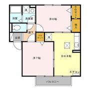 プレミール ボヌール Eの間取り画像