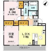 ジンミーの間取り画像