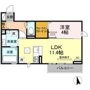 ビアンフェの間取り画像