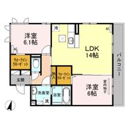 ドルチェヴィータの間取り画像