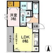 白山ガーデンプレイスの間取り画像
