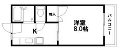 桜マンションの間取り画像