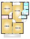 マンションくるみの間取り画像