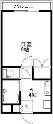 桂マンションⅡの間取り画像