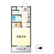 ハイネス21の間取り画像