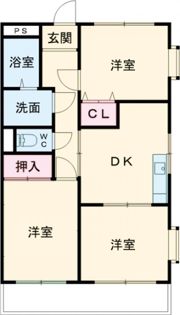 クレールKATSUNOの間取り画像