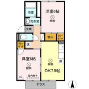 パレス宮前 A棟の間取り画像