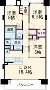 ライオンズ桑名駅前グランフォートの間取り画像