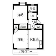 OASIS SATONAKA B棟の間取り画像