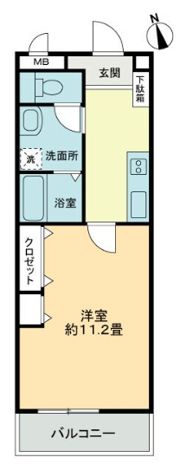 サンシャインビルの間取り画像