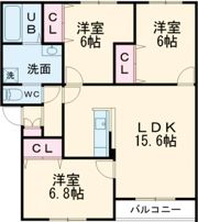 インペリアルSの間取り画像