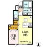 Dーroom中央の間取り画像