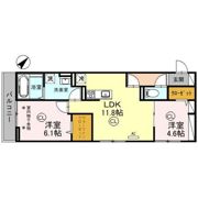 ベルクレストの間取り画像