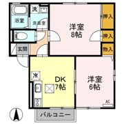 サンモールヴィレッジ Dの間取り画像