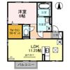 リビングタウン村国 Dの間取り画像