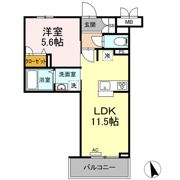 メセナ寺家の間取り画像