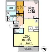 ルミエール クリハラGの間取り画像