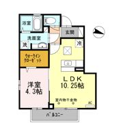 UN DE CES JOURSの間取り画像