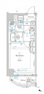 DIPS東十条駅前RESIDENCEの間取り画像