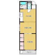 コーポラスUNNOの間取り画像