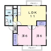 La．Aki Ⅲの間取り画像