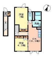 カーザ プレストの間取り画像