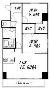 エムズドリームXの間取り画像