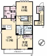 Saphir（サファイル） Tの間取り画像