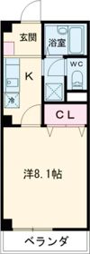 グランデージフルールの間取り画像