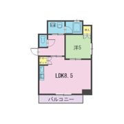 タウンコート人宿町の間取り画像