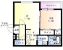 フジパレス東釘貫丁の間取り画像