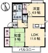 YMハイツ Cの間取り画像