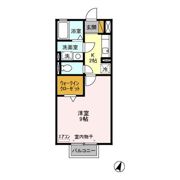 アネックスMITO Ⅱの間取り画像