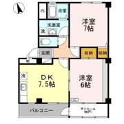 ヴィべールJの間取り画像