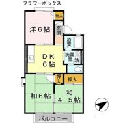 メゾン楠見中 A棟の間取り画像